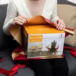 Glass Teapot Set with 4 Double Wall Teacups