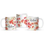 Custom Bougainvillea Ceramic Mug for Any Occasion