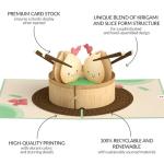 3D Dim Sum Pop-Up Love Greeting Card