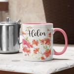 Custom Bougainvillea Ceramic Mug for Any Occasion