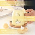 Kawaii Cat Tea Cup with Infuser and Lid