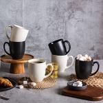 AmorArc Set of 6 Large Ceramic Coffee Mugs