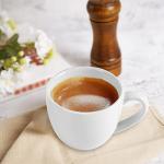 Mini Porcelain Espresso Cup - 3 Ounces White
