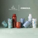 Corkcicle Classic Coffee Mug - Triple Insulated Stainless Steel for Travel - Shatter-Proof Lid - Keeps Drink Hot Over 3 Hours - Holiday Mug Gift - 16 oz - Princess Cinderella