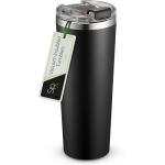 SIPX™ 22 oz Insulated Travel Mug - Black