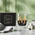 Double Walled Insulated Coffee Mugs, 14 oz