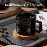 LUKA Stackable Porcelain Espresso Cup Set of 4