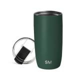 Modern Insulated Travel Mug with Flip Lid - 16oz