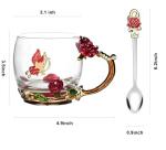Butterfly Rose Tea Cup Gift Set for Her