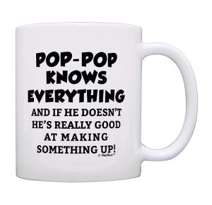 Funny Grandpa "Knows Everything" Coffee Mug 11oz