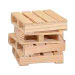 Udara Wood Pallet Coasters - Set of 4