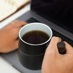 Retro Ceramic Tea Cup with Infuser and Lid