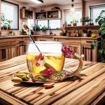 Butterfly Rose Tea Cup Gift Set for Her