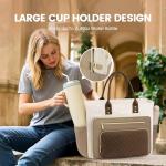 Teacher Tote Bag with Cup Holder for Work