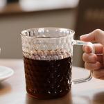Clear Glass Coffee Cups - 20 Oz, 2-Pack