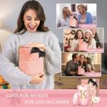 Personalized Pink Marble Coffee Mugs for Her