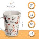 Cute Dog Mug for Animal Lovers, 12.2 oz