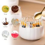 Cute Clear Pumpkin Coffee Mug for Halloween