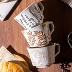 Noevany 11 oz Ceramic Mugs Set of 4