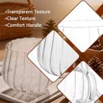 Cute Clear Pumpkin Coffee Mug for Halloween