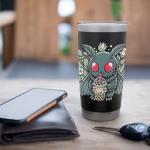 Mothman Bubble Tea Stainless Steel Tumbler