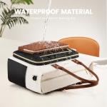 Teacher Tote Bag with Cup Holder for Work