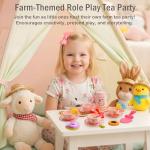 Lajeje Pink Barn Tea Party Set for Kids