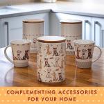 Cute Dog Mug for Animal Lovers, 12.2 oz