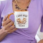 Funny Personalized Hamster Tea Mug for Animal Lovers