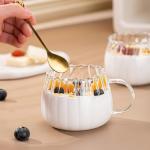 Cute Clear Pumpkin Coffee Mug for Halloween