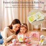 Lajeje Pink Barn Tea Party Set for Kids