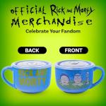 Rick and Morty Ceramic Soup Mug with Lid