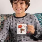 Custom Koala Poppy Flower Ceramic Mug