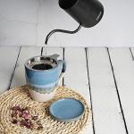 Bosmarlin 16 Oz Ceramic Tea Cup with Infuser