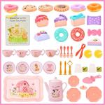 Lajeje Pink Barn Tea Party Set for Kids