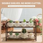 Bamboo 2-Tier Matcha Station Cup Stand