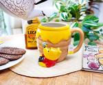 Silver Buffalo Winnie the Pooh Honey "Hunny" Pot Ceramic 3D Sculpted Coffee Mug, 23 Ounces
