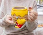 Silver Buffalo Winnie the Pooh Honey "Hunny" Pot Ceramic 3D Sculpted Coffee Mug, 23 Ounces