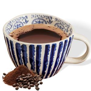 Stylish Hand-Painted Geometric Ceramic Mug