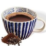 Stylish Hand-Painted Geometric Ceramic Mug