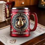 Military 250th Anniversary 3D Coffee Mug