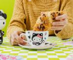 Hello Kitty Black Cat Teacup and Saucer Set