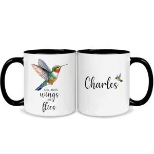 Personalized Hummingbird Coffee Mug for Nature Lovers