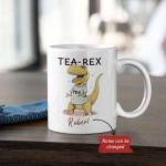 Personalized Funny Dinosaur Coffee Mug