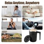 Automatic Stirring Coffee Mug with Temperature Display