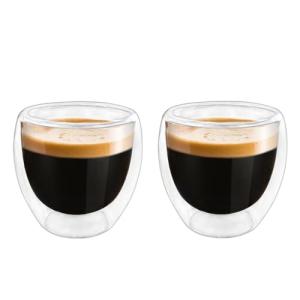 Double Wall Espresso Mugs - Set of 2
