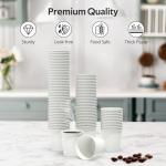 Dealusy 100 Count Disposable 4 oz Coffee Cups