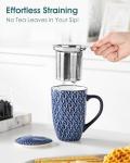 Vancasso Selene 18 oz Tea Mug with Infuser