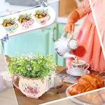 Yinder 6-Pack Floral Tea Party Centerpieces