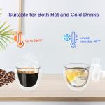 Double Wall Espresso Mugs - Set of 2